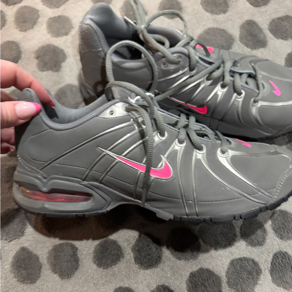 Nike Gray and Pink Sneakers